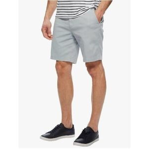 Men's light gray deck shorts Nautica 8 1/2 inseam classic stretch fit 34 New